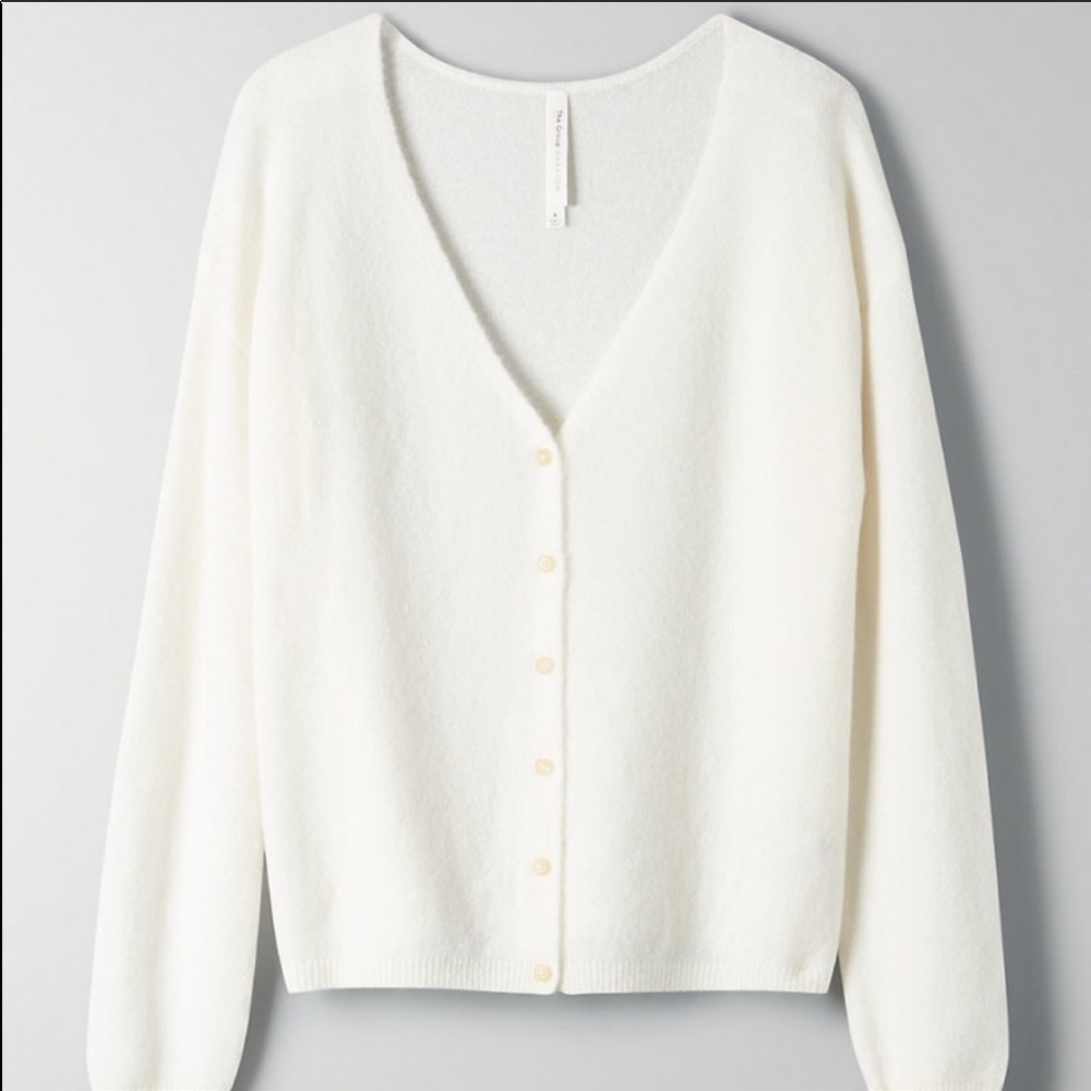 Aritzia Lounge Cashmere Sweater - Picture 1 of 6